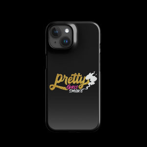 Black Logo iPhone Case